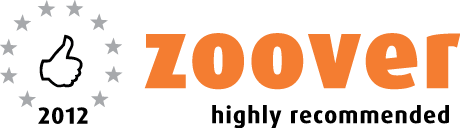 In 2012 ontvangen 'Highly Recommended Label' van Zoover